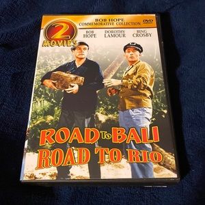 Gently used 2 DVD set⭐️Road to Bali ⭐️Road to Bali